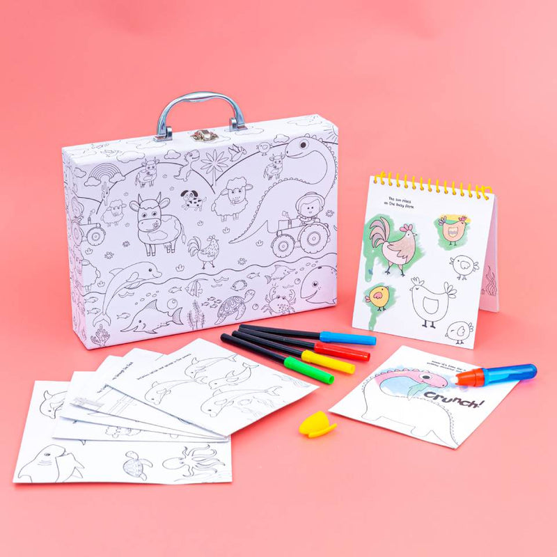 Colour-In Carry Case: My First Magic Painting Activity Case