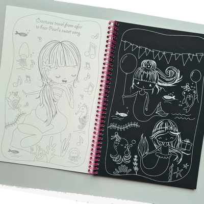 Scratch Art Dolly Dressing: Mermaids