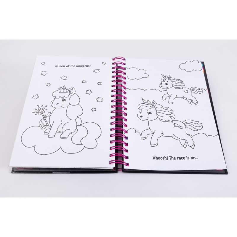 I Love Crystals Book: Unicorns