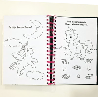 I Love Crystals Book: Unicorns