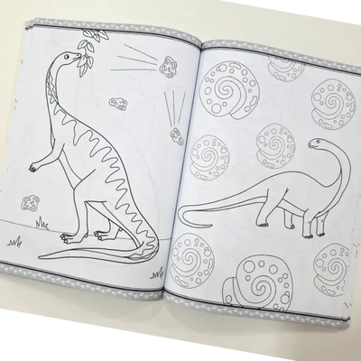 Mega Colouring 96 Page Colouring Book: Dinosaurs