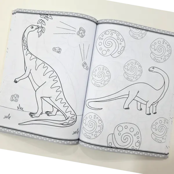 Mega Colouring 96 Page Colouring Book: Dinosaurs