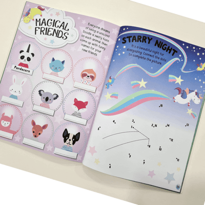 Puffy Sticker Activity Book: Unicorn Magic