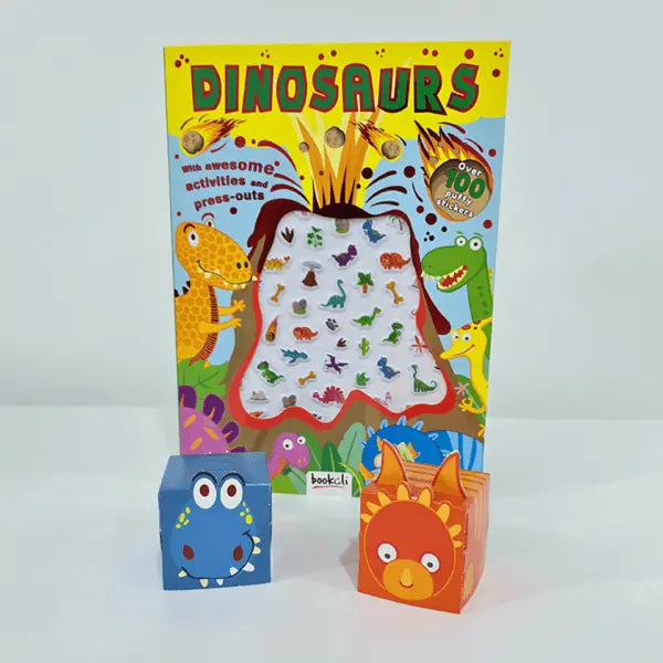 Puffy Sticker Activity Book: Dinosaurs