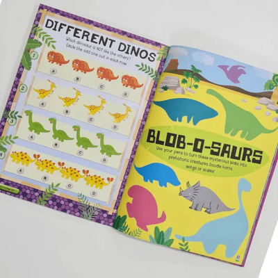 Puffy Sticker Activity Book: Dinosaurs