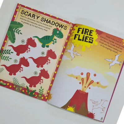 Puffy Sticker Activity Book: Dinosaurs