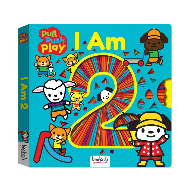 Pull Push Play Board Book: I Am 2