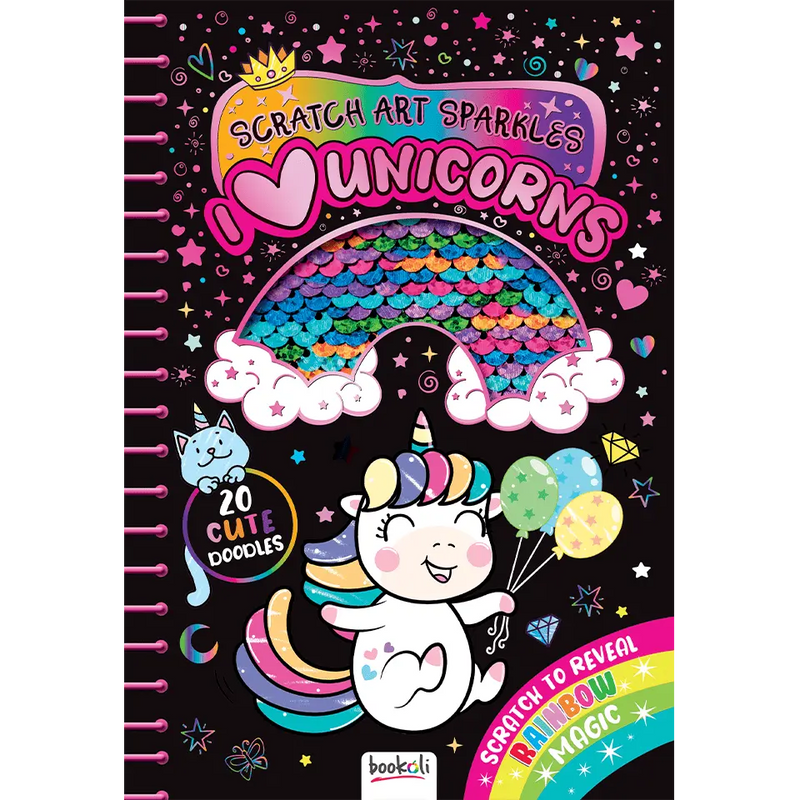 Scratch Art Sparkles: I Love Unicorns