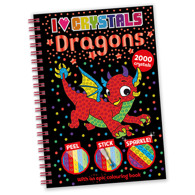 I Love Crystals Book: Dragons