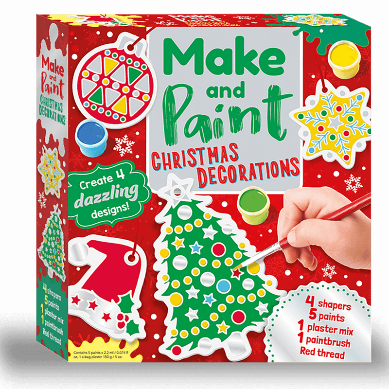 Make and Paint Christmas Decorations