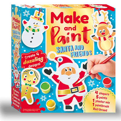 Make and Paint Santa and Friends