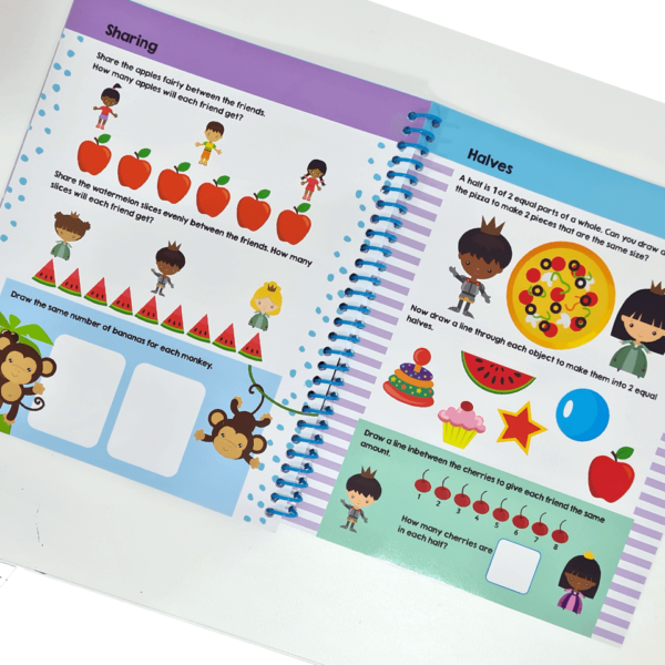 Write It, Wipe It Spiral Book: First Maths