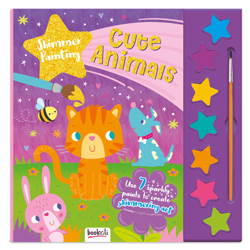 Shimmer Painting: Cute Animals