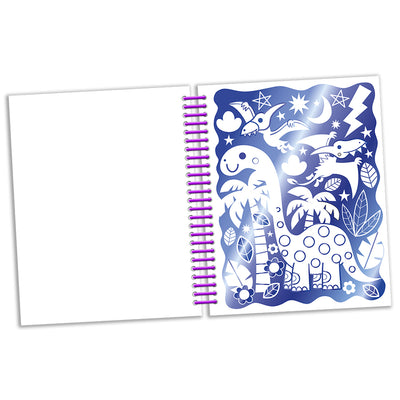 Foil Colouring Book: Dinosaur Land