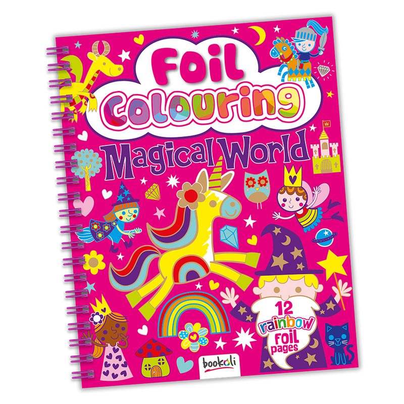 Foil Colouring Book: Magical World