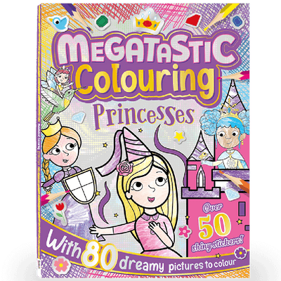 Megatastic Colouring Book: Princesses