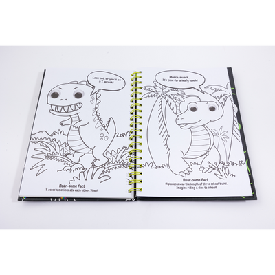 Scratch Art Friends: Dinosaurs
