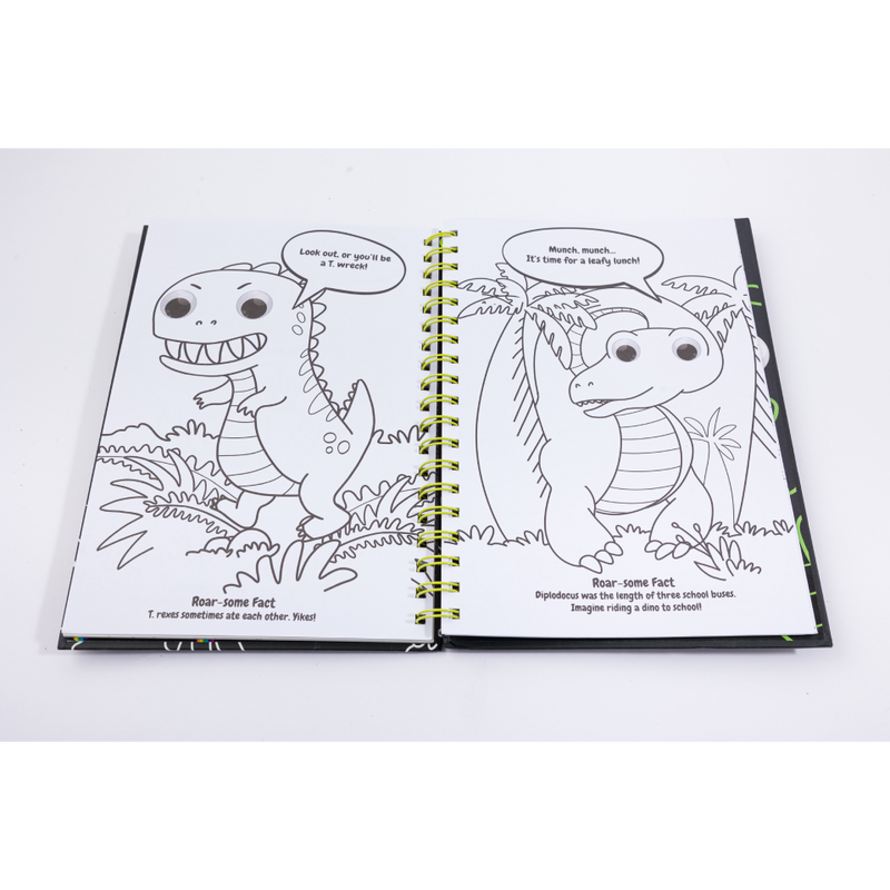 Scratch Art Friends: Dinosaurs