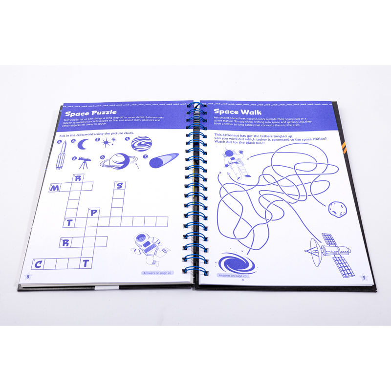 Scratch & Explore Book: Space