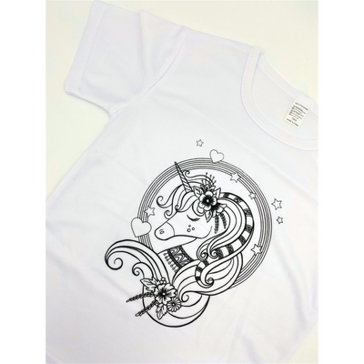 Colour Your Own Unicorn T-Shirt Boxset