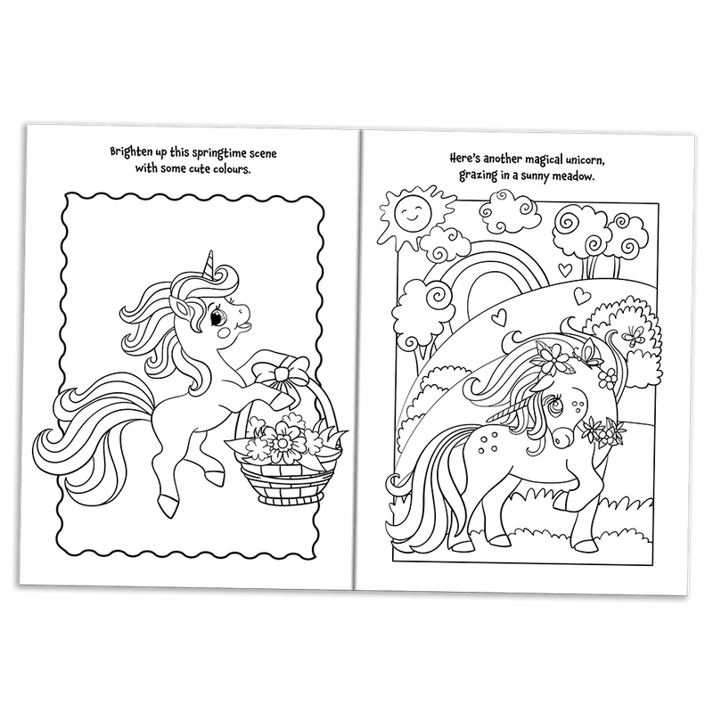 Colour Your Own Unicorn T-Shirt Boxset