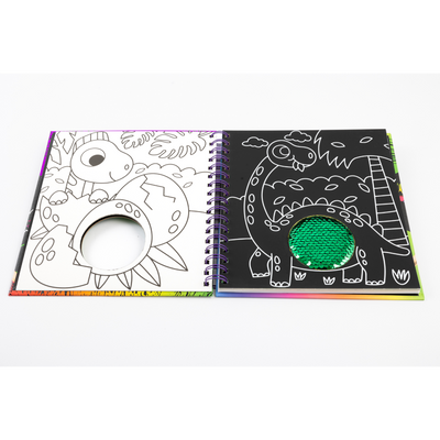 Scratch Art Magic: Dinosaur World