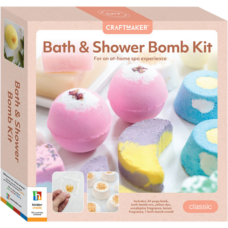 CraftMaker Create Your Own Bath & Shower Bomb Kit