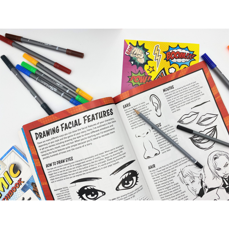 Comic Drawing Kit -  UK