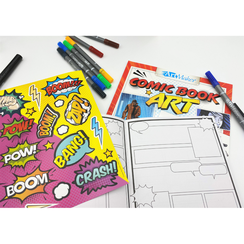 Art Maker Comic Book Art Kit