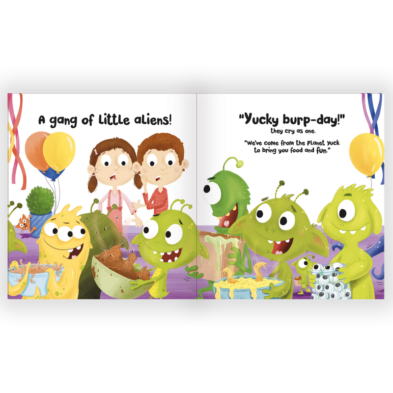 When An Alien Comes to Play: Padded Picture Book