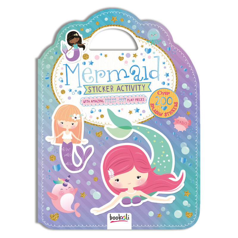 Carry-Along Sticker Activity Book: Mermaid