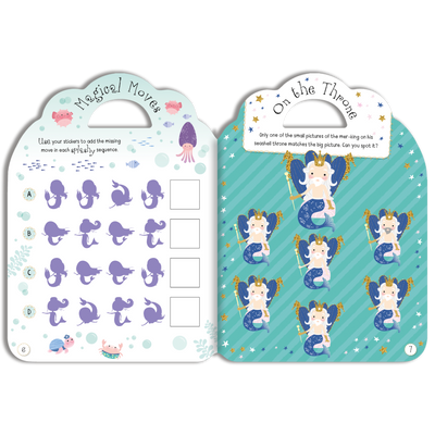 Carry-Along Sticker Activity Book: Mermaid