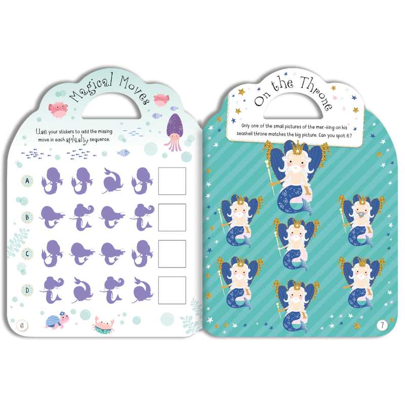 Carry-Along Sticker Activity Book: Mermaid