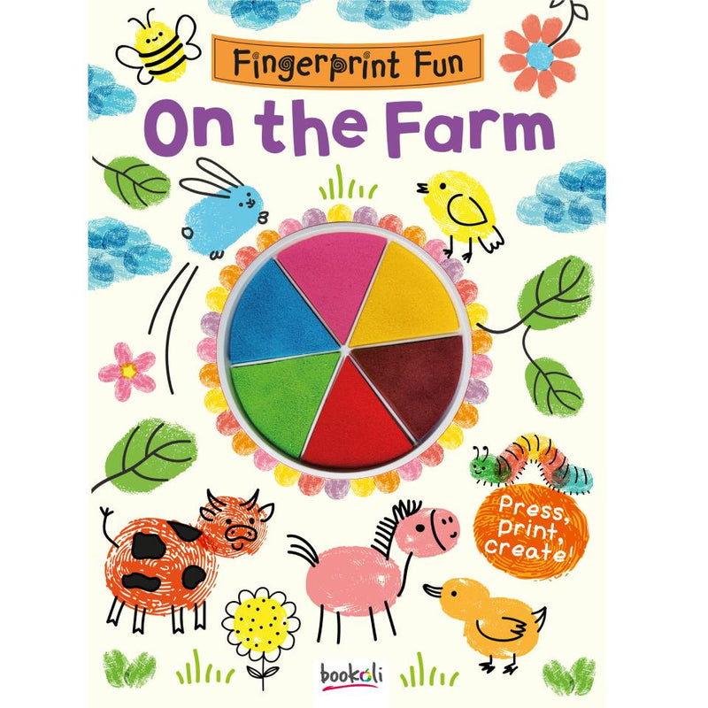 Fingerprint Fun Book: On the Farm