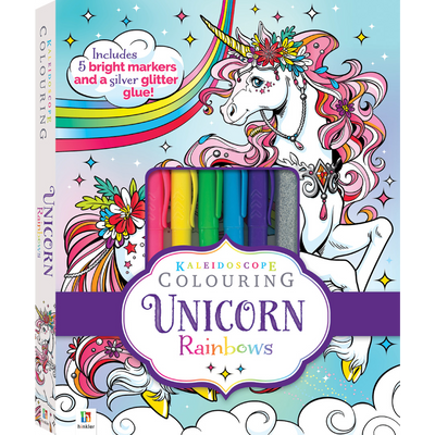 Kaleidoscope Colouring Kit: Unicorn Rainbows