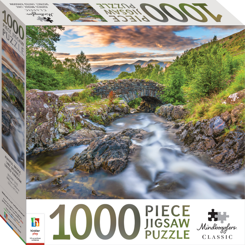 Mindbogglers 1000-Piece Jigsaw: Ashness Bridge, Lake District, UK