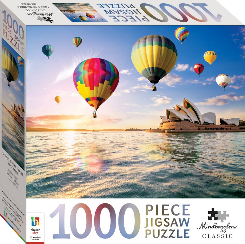 Mindbogglers 1000-Piece Jigsaw: Sydney Opera House, Australia