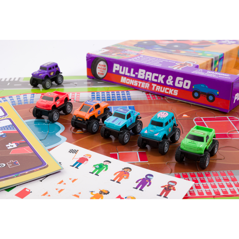 Pull back monster truck toys deals