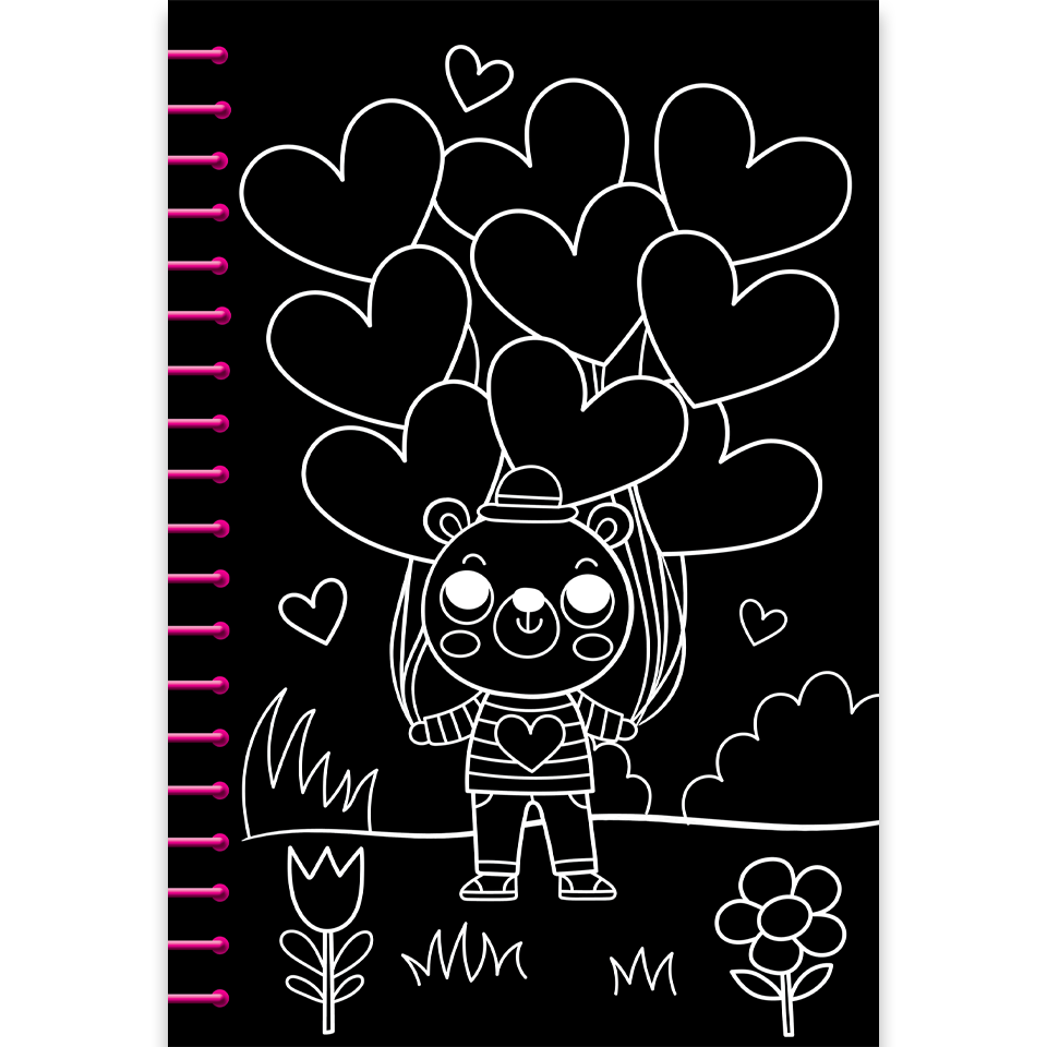 Scratch Art Love CuriousUniverse