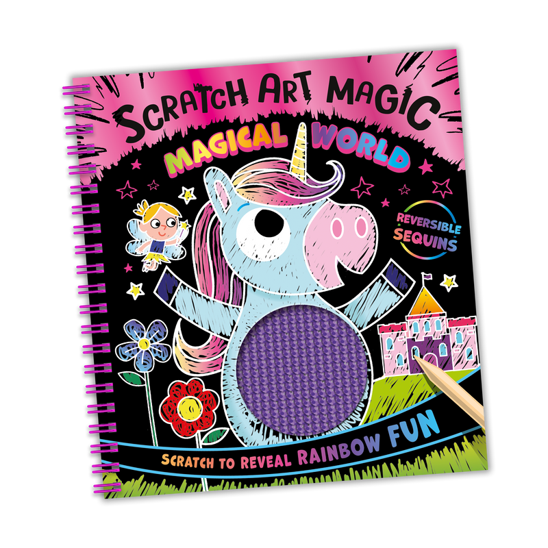 Scratch Art Magic: Magical World