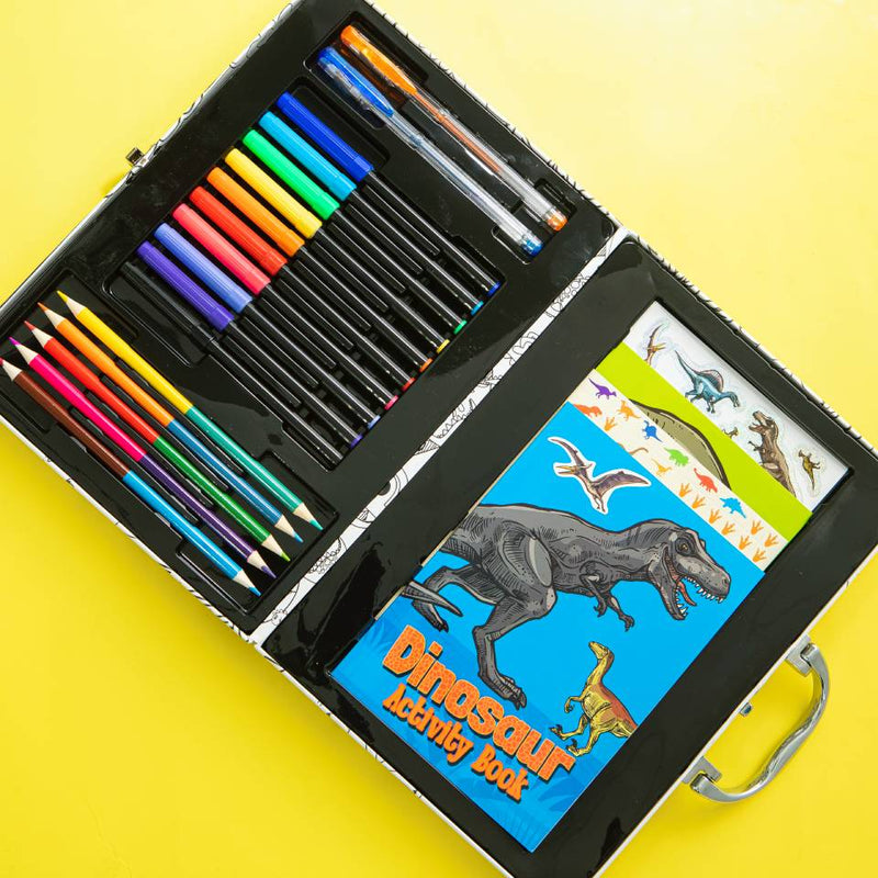 Colour-In Carry Case: Dinosaur Activity Case